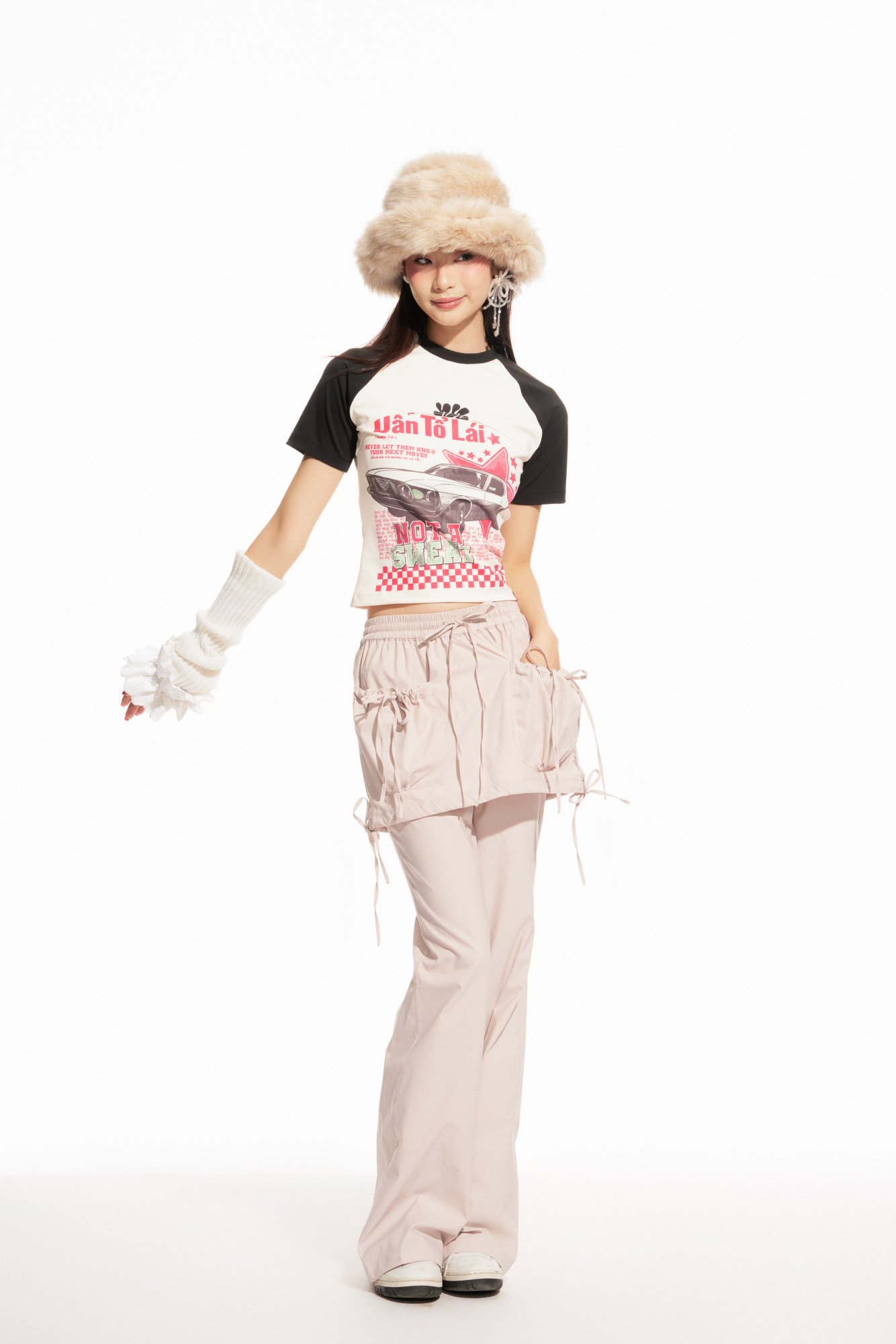 BOWY PARACHUTE SKIRT PANTS
