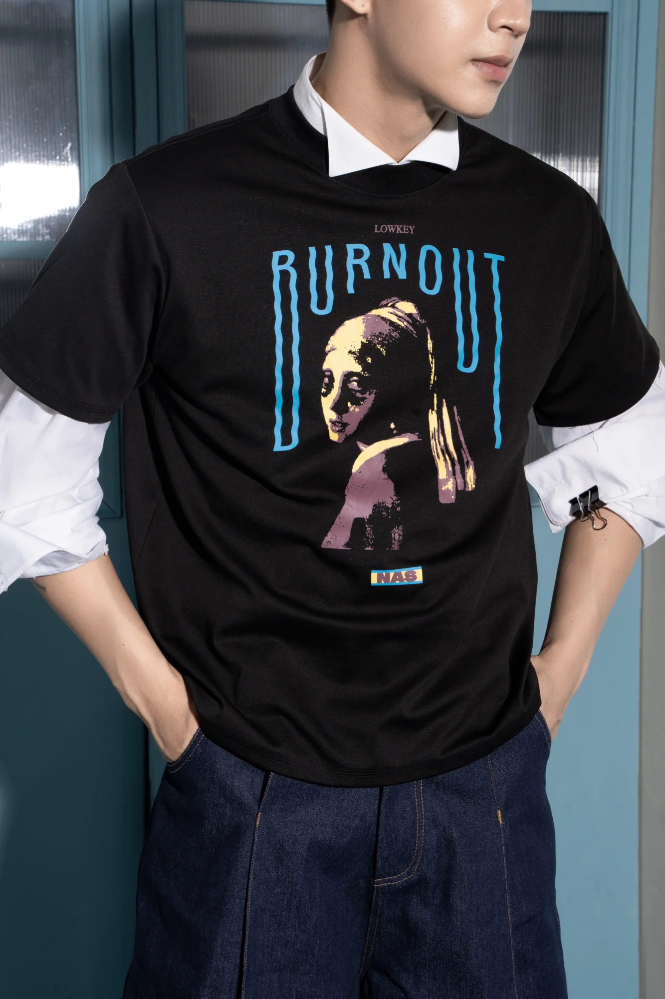 LOWKEY BURNOUT T - SHIRT